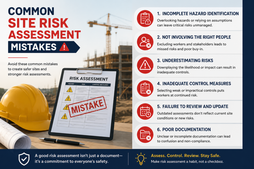 Common Site Risk Assessment Mistakes