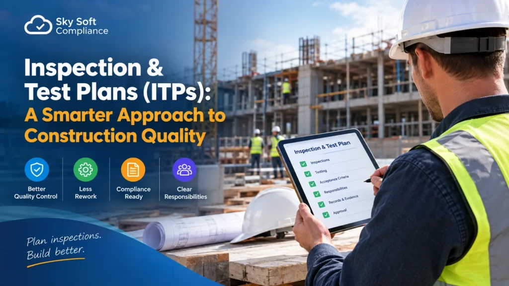 Inspection and Test Plans (ITPs)
