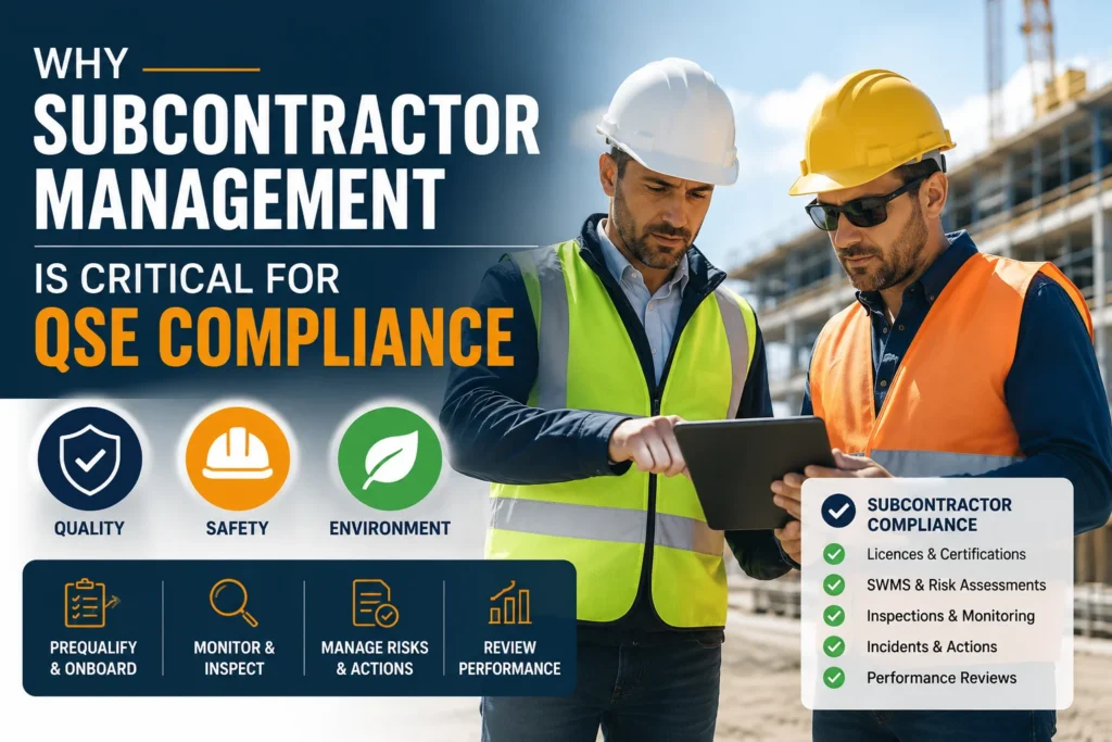 Subcontractor Management in QSE