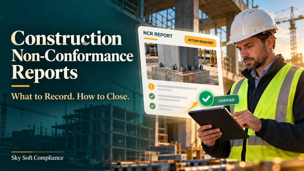 construction non-conformance reports